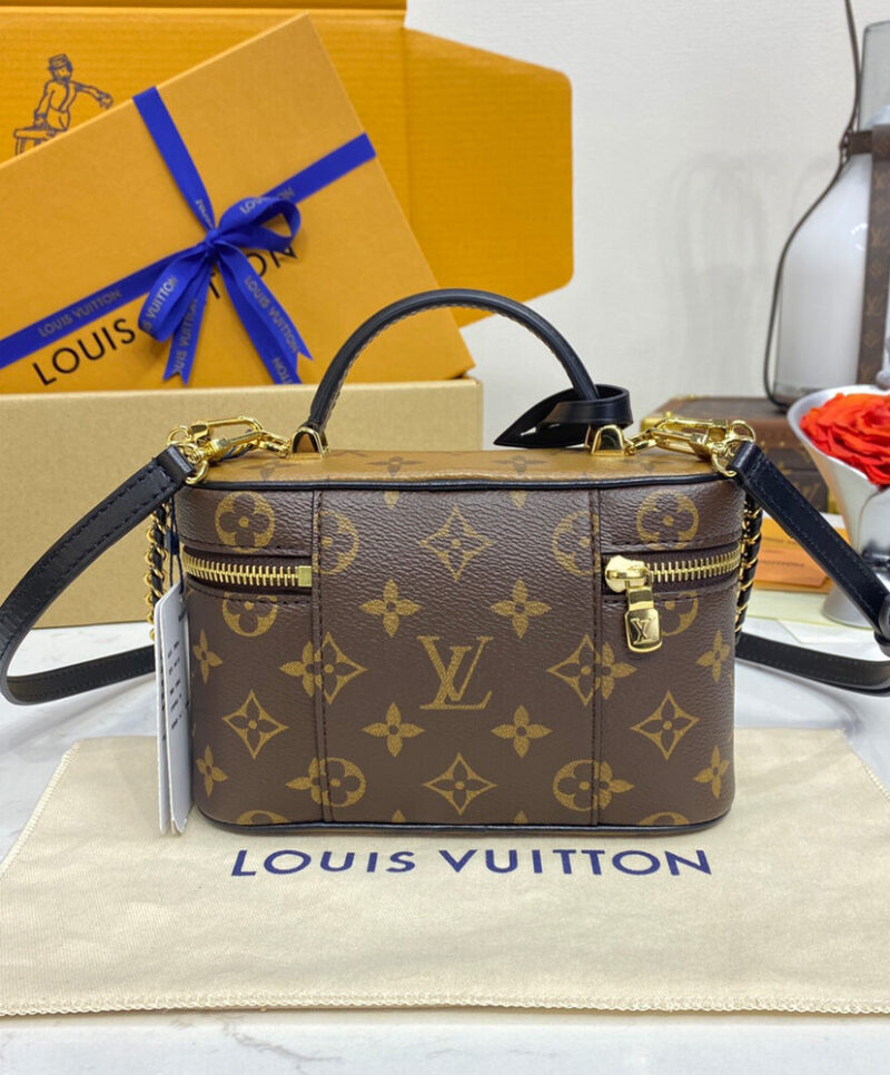 Louis Vuitton Vanity Chain Pouch M47125 Brown